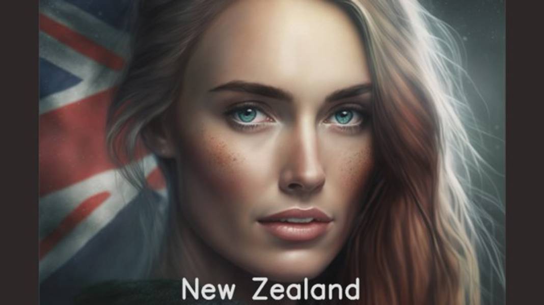 Yapay zekaya "Ülkeler güzel kadınlar olsaydı nasıl görünürlerdi?" diye sordular; işte sonuç! 2